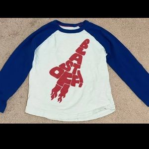 Mini Boden rocket long tee